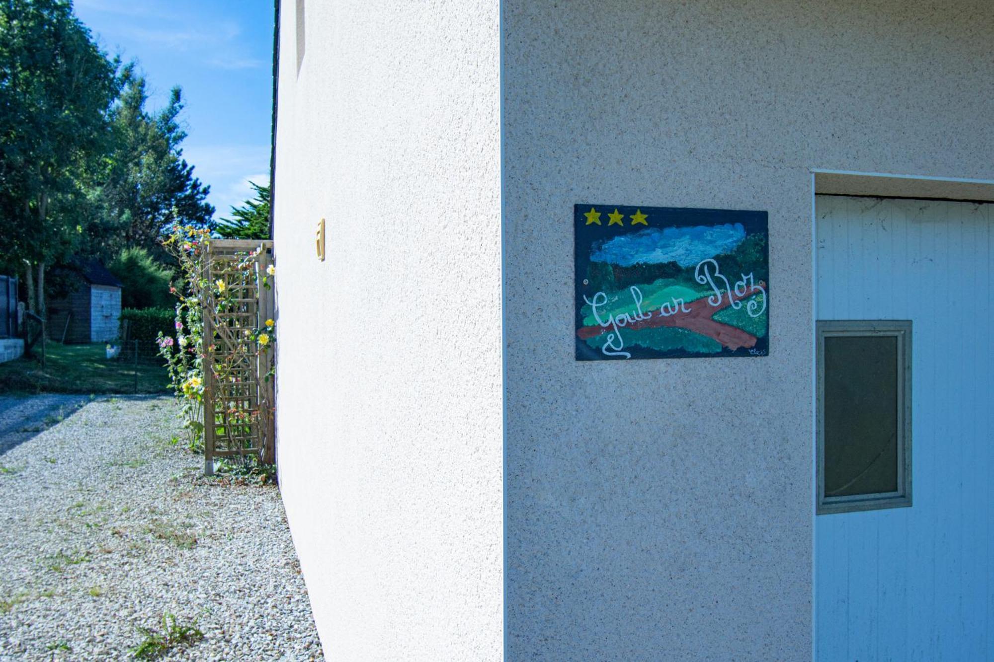 Goul Ar Roz I Terrasse Sud & Vue Mer Telgruc-sur-Mer Kültér fotó